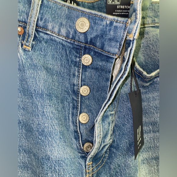 NWT‼️ - GAP cheeky straight high rise denim - Picture 4 of 6